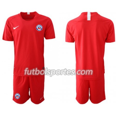 Camisetas Chile Niños Primera Equipacion 2018/2019